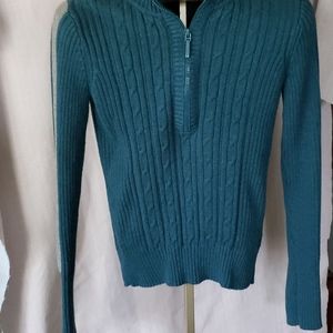 DKNY quarter zip sweater